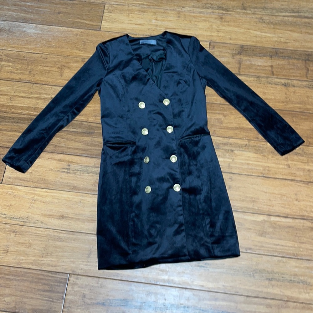 Black Velvet Dress Jacket